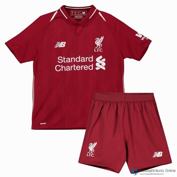 Liverpool Trikot Heim Kinder 2018-19 Rote Fussballtrikots Günstig